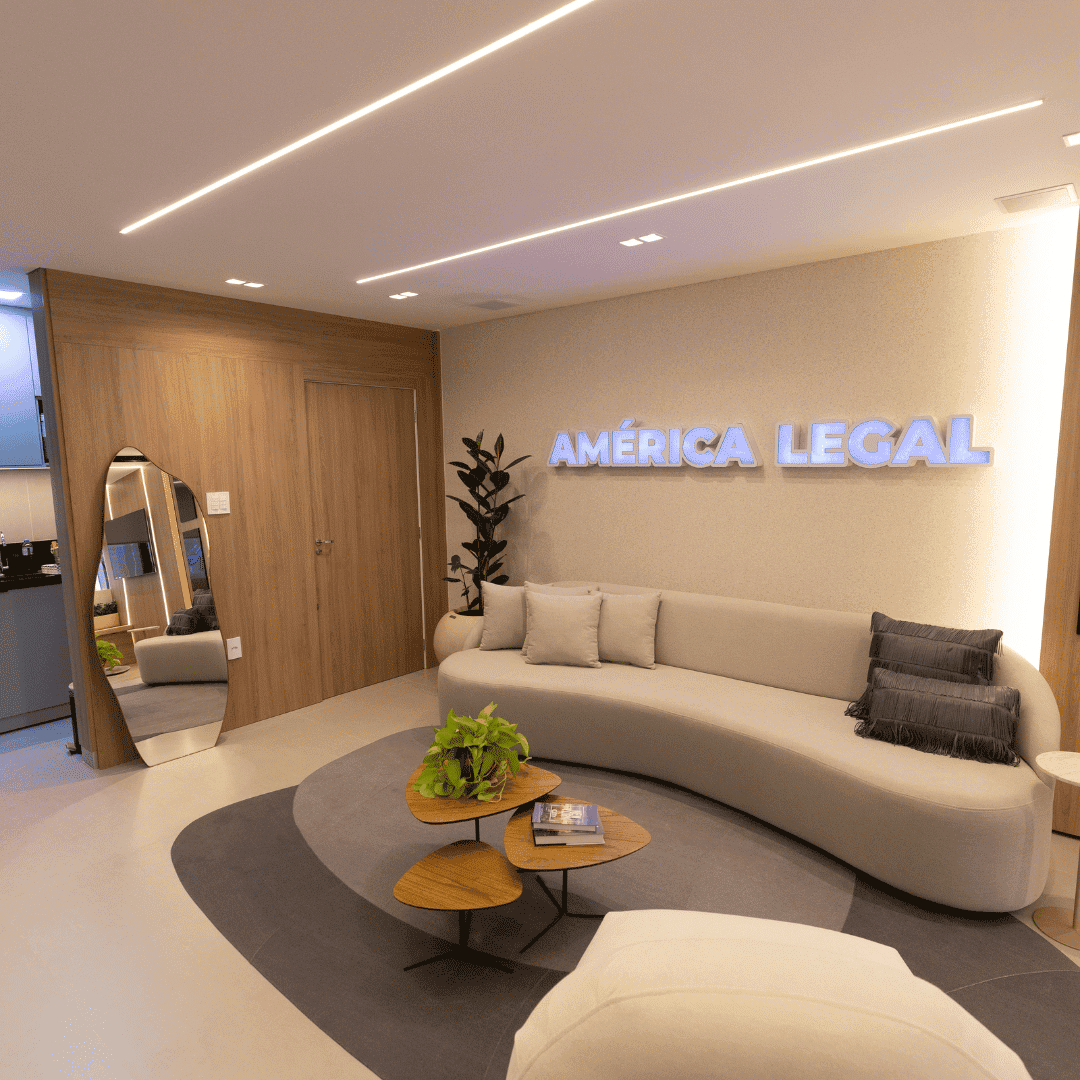 Interior escritório américa legal